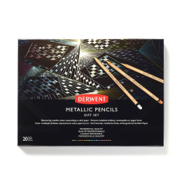 Metallic Colouring pencils Limited Edition Set of 20 in the group Pens / Artist Pens / Colored Pencils at Pen Store (129559)