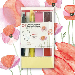 Exploring Watercolours Flowers 12 pcs in the group Art Supplies / Art Sets / Paint sets at Pen Store (129612)