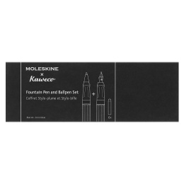 Kaweco x Moleskine Set Black in the group Pens / Fine Writing / Gift Pens at Pen Store (129835)