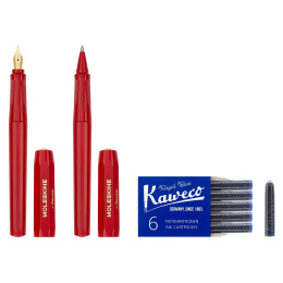 Kaweco x Moleskine Set Red in the group Pens / Fine Writing / Gift Pens at Pen Store (129836)