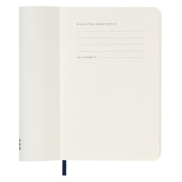 Planner 18M WeekNote Soft Cover Pocket Dark-blue in the group Paper & Pads / Planners / 18-Month Planners at Pen Store (129877)