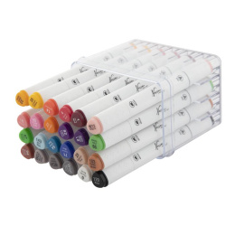 Dual-tip Marker 24-set in the group Pens / Artist Pens / Illustration Markers at Pen Store (129890)