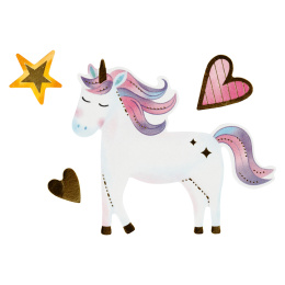 Stickers Unicorns 1 sheet in the group Kids / Fun and learning / Stickers at Pen Store (129988)