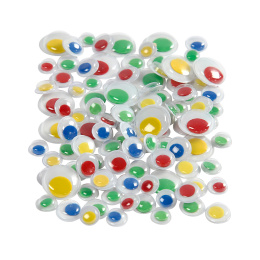Googly Eyes Colour 30-pack Self-adhesive in the group Hobby & Creativity / Create / Crafts & DIY at Pen Store (130125)