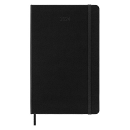 12M Weekly Notebook Hardcover Large Black in the group Paper & Pads / Planners / 12-Month Planners at Pen Store (130170)