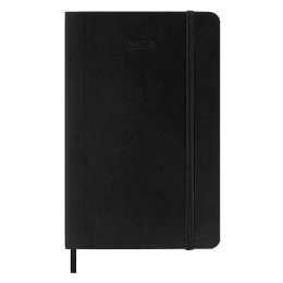 12M Monthly Calendar Softcover Pocket Black in the group Paper & Pads / Planners / 12-Month Planners at Pen Store (130190)