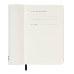 12M Weekly Notebook Softcover Pocket Black in the group Paper & Pads / Planners / 12-Month Planners at Pen Store (130196)
