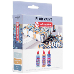 Blob Paint set Mint in the group Art Supplies / Artist colours / Acrylic Paint at Pen Store (130280)
