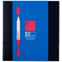 Marker Set of 9 Primary in the group Pens / Artist Pens / Illustration Markers at Pen Store (130482)