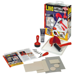 Lino Cutting & Printing Kit 23 pcs in the group Hobby & Creativity / Create / Linoleum prints at Pen Store (130573)