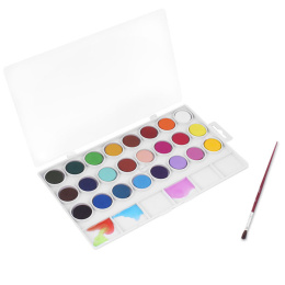 Watercolour Set of 24 in the group Kids / Kids' Paint & Crafts / Paint for Kids / Watercolors for Kids / Watercolor at Pen Store (130615)