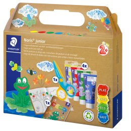 Noris Junior Finger paint & craft set in the group Kids / Kids' Paint & Crafts / Paint for Kids / Finger Paint at Pen Store (130646)
