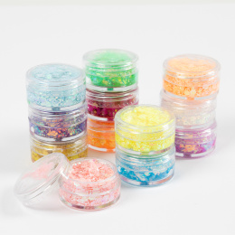 Glitter Clay 5ml 12-set in the group Hobby & Creativity / Create / Modelling Clay at Pen Store (130708)