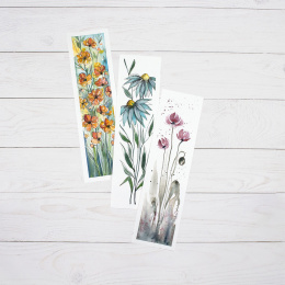 Watercolour Paper Bookmark Pad 300g 5,5x20 cm in the group Paper & Pads / Artist Pads & Paper / Watercolor Pads at Pen Store (130709)
