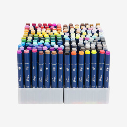 Dual Markers 168-set in the group Pens / Artist Pens / Illustration Markers at Pen Store (130721)