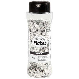 Terrazzo Flakes 90g Dark gray in the group Hobby & Creativity / Create / Crafts & DIY at Pen Store (130768)