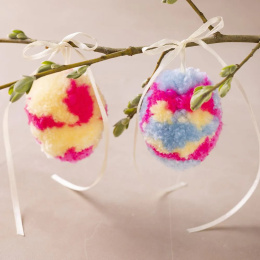 Mini DIY-kit Pompom eggs in the group Hobby & Creativity / Holidays and seasons / Easter crafts at Pen Store (130810)