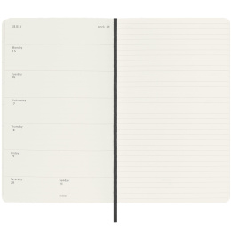 Planner 18M WeekNote Soft Cover Pocket Black  in the group Paper & Pads / Planners / 18-Month Planners at Pen Store (130879)