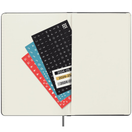 Planner 18M WeekNote Soft Cover Pocket Black  in the group Paper & Pads / Planners / 18-Month Planners at Pen Store (130879)