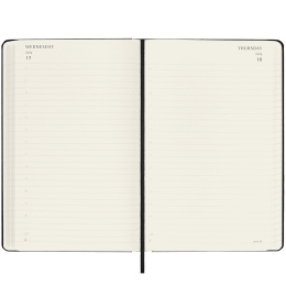 Planner 18M Daily Soft Cover Large Black in the group Paper & Pads / Planners / 18-Month Planners at Pen Store (130887)