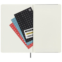 Planner 18M Daily Soft Cover Large Black in the group Paper & Pads / Planners / 18-Month Planners at Pen Store (130887)