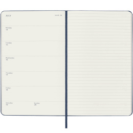 Planner 18M WeekNote Hard Cover Pocket Sapphire Blue in the group Paper & Pads / Planners / 18-Month Planners at Pen Store (130889)