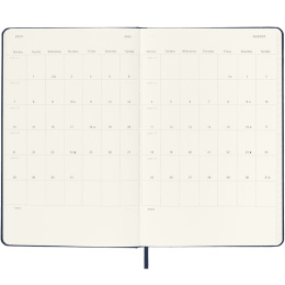 Planner 18M WeekNote Hard Cover Pocket Sapphire Blue in the group Paper & Pads / Planners / 18-Month Planners at Pen Store (130889)