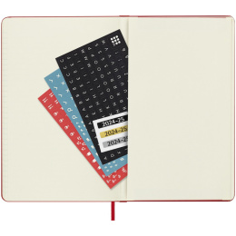 Planner 18M WeekNote Hard Cover Large Red in the group Paper & Pads / Planners / 18-Month Planners at Pen Store (130896)