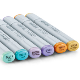 Sketch 6-pack Pale Pastels in the group Pens / Artist Pens / Illustration Markers at Pen Store (130898)