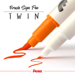 Brush Sign Pen Twin Pack of 6 in the group Pens / Artist Pens / Brush Pens at Pen Store (130901)