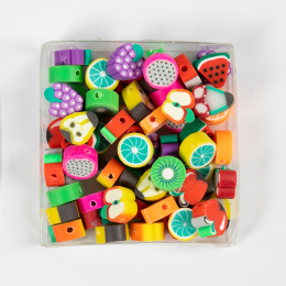 Figure beads Pack of 60 Fruits in the group Hobby & Creativity / Create / Home-made jewellery at Pen Store (131110)