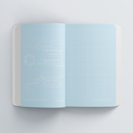 Blueprint Notebook: Architectural Masterpieces in the group Paper & Pads / Note & Memo / Notebooks & Journals at Pen Store (131111)