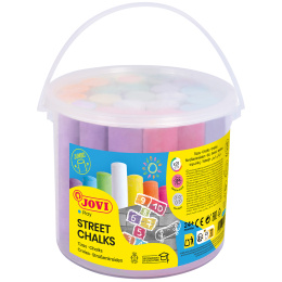 Street chalks Jumbo Set of 21 in the group Kids / Kids' Pens / Street chalks at Pen Store (131123)