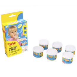 Finger Paint 6x35 ml Pastel colours (2 years+) in the group Kids / Kids' Paint & Crafts / Finger Paint at Pen Store (131126)