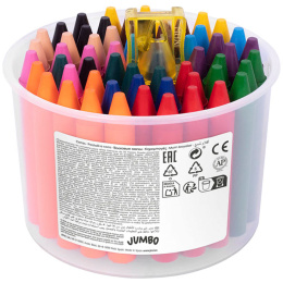Wax Crayons Jumbo Base colours Set of 60 (4 years+) in the group Kids / Kids' Pens / Crayons for Kids at Pen Store (131136)