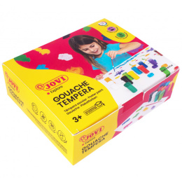Gouache Tempera Poster Paint 12x15 ml + brush (3 years+) in the group Kids / Kids' Paint & Crafts / Paint for Kids at Pen Store (131140)
