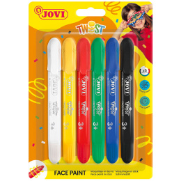 Face Paint Twist Crayons 6 pcs (3 years+) in the group Kids / Kids' Paint & Crafts / Face paint at Pen Store (131272)