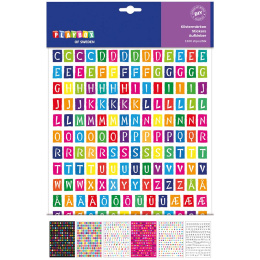 Stickers letters 6 sheets in the group Kids / Fun and learning / Stickers at Pen Store (131303)