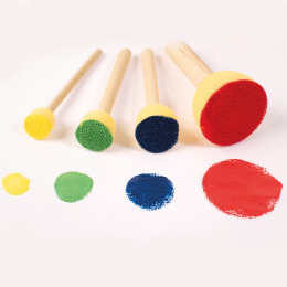 Sponge stippler 40 pcs  in the group Kids / Kids' Paint & Crafts / Paint Brushes for Kids at Pen Store (131358)