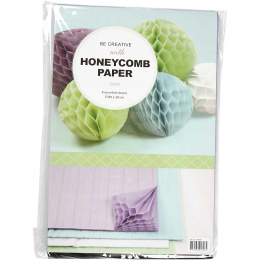 Honeycomb craft paper 18x28 cm 8 sheets in the group Kids / Fun and learning / Paper & Drawing Pad for Kids at Pen Store (131403)