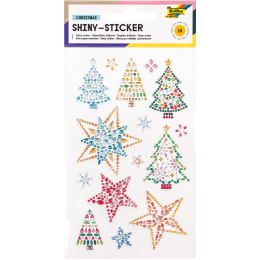 Diamond Sticker Christmas 1 Sheets in the group Kids / Fun and learning / Stickers at Pen Store (131554)