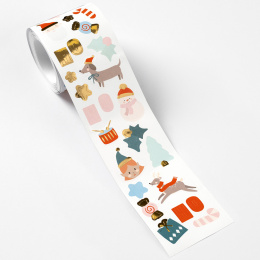 Sticker on roll Winter in the group Kids / Fun and learning / Sticker for children at Pen Store (131597)