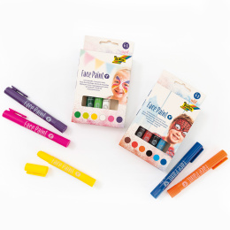 Face Paint Kit Wild 6-pack in the group Kids / Kids' Paint & Crafts / Face paint at Pen Store (131623)