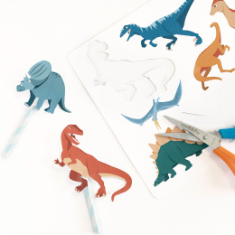 Stencils for children Adventure 6-pack in the group Kids / Fun and learning / Stencils and rulers at Pen Store (131625)