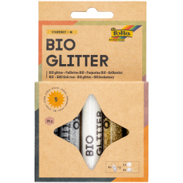 Bio Glitter Mix Stardust 5-pack in the group Kids / Fun and learning / Craft Supplies for Kids / Glitter and sequins at Pen Store (131638)