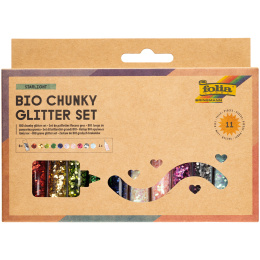 Bio Glitter Flakes 10-pack in the group Kids / Fun and learning / Craft Supplies for Kids / Glitter and sequins at Pen Store (131641)