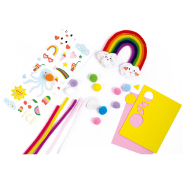 DIY-kit  Pipe Cleaners Rainbow 212 pcs  in the group Kids / Fun and learning / Craft boxes at Pen Store (131660)