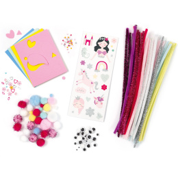 DIY-kit Pipe Cleaners Unicorn 227 pcs in the group Kids / Fun and learning / Craft boxes at Pen Store (131661)