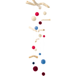 Felt Balls French Chic 25-pack in the group Kids / Fun and learning / Craft Supplies for Kids / Felt balls and pompoms at Pen Store (131671)