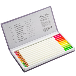 Pencil Irojiten set Fluorescence in the group Pens / Artist Pens / Colored Pencils at Pen Store (131695)